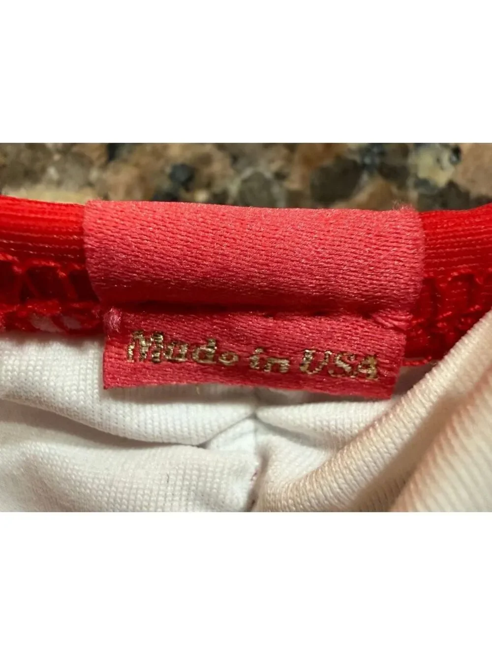 Doll & Co Red Polka Dot Bikini Set Made in USA. NEVER WORN